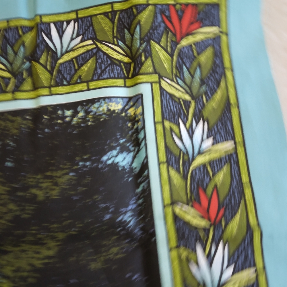 FABRIC PANEL "The Lord In My Shepherd 1 Ydx42 In Makes Lap Quilt Or Wall Hanging - Picture 7 of 11